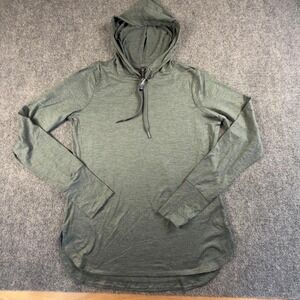 Gaiam Women's Lightweight Long Sleeve Hooded Top Size M #1627